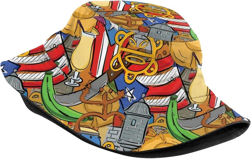 AKMCBSH Trendy Bucket Hat - Comfortable Packable Sun Beach Hat for Women Men, Perfect for Outdoor Activities Travel Hiking - Image 2